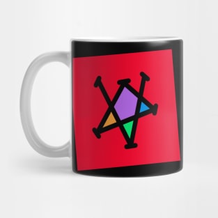 Vermilion Rainbow Mug